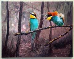 No escuchar, ¡como siempre!, Pintura al óleo