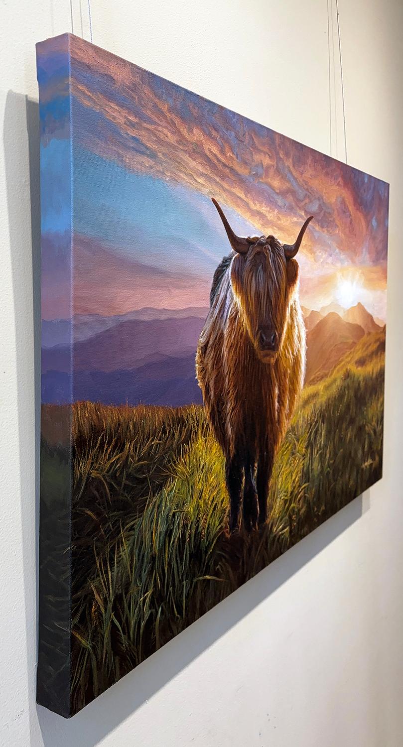 Paradies gefunden, Ölgemälde – Painting von Eric Vanasse