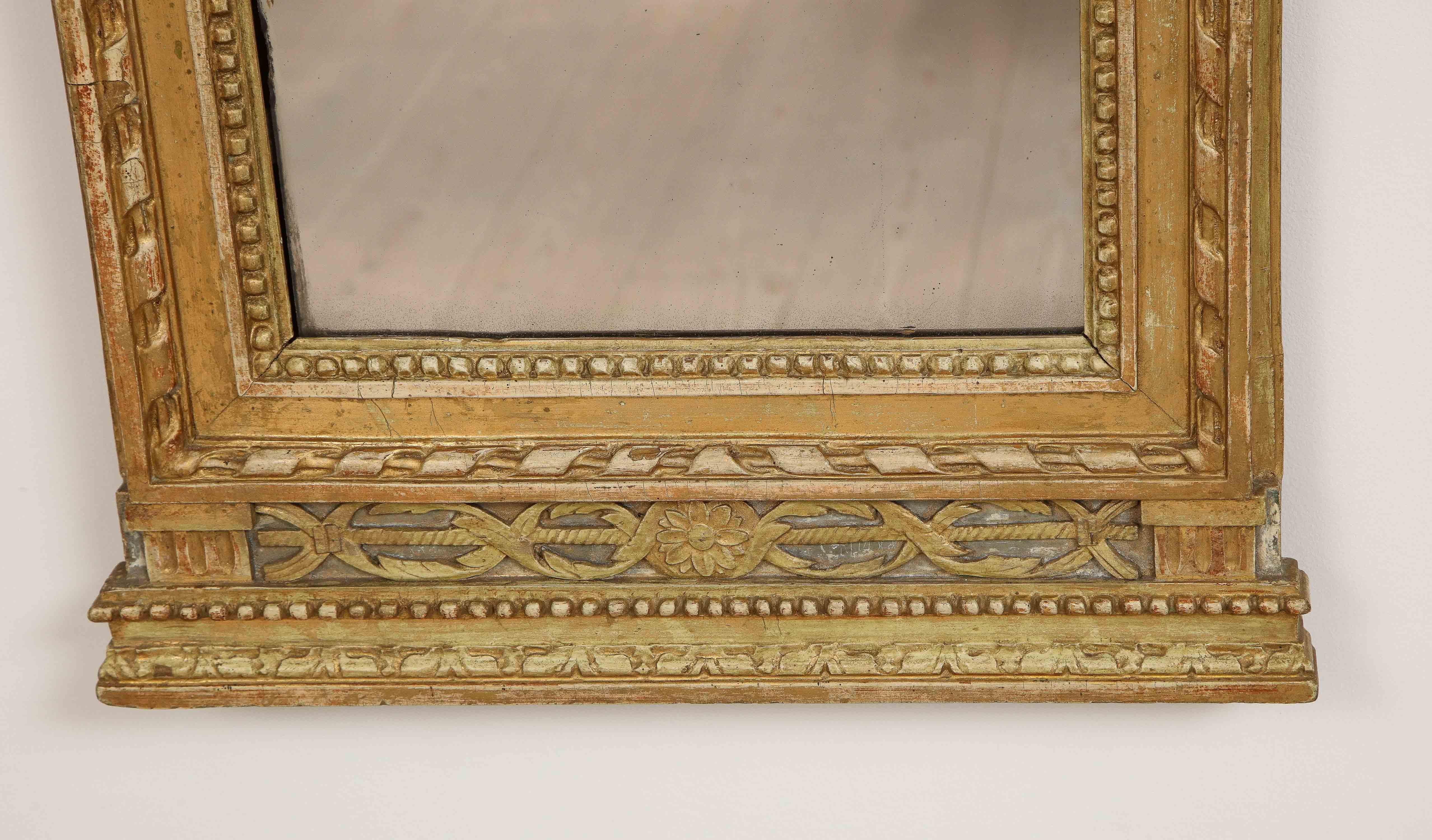 Eric Wahlberg Gustavianischer Spiegel aus dem 18. Jahrhundert, Stockholm, Schweden, datiert 1792 im Angebot 3
