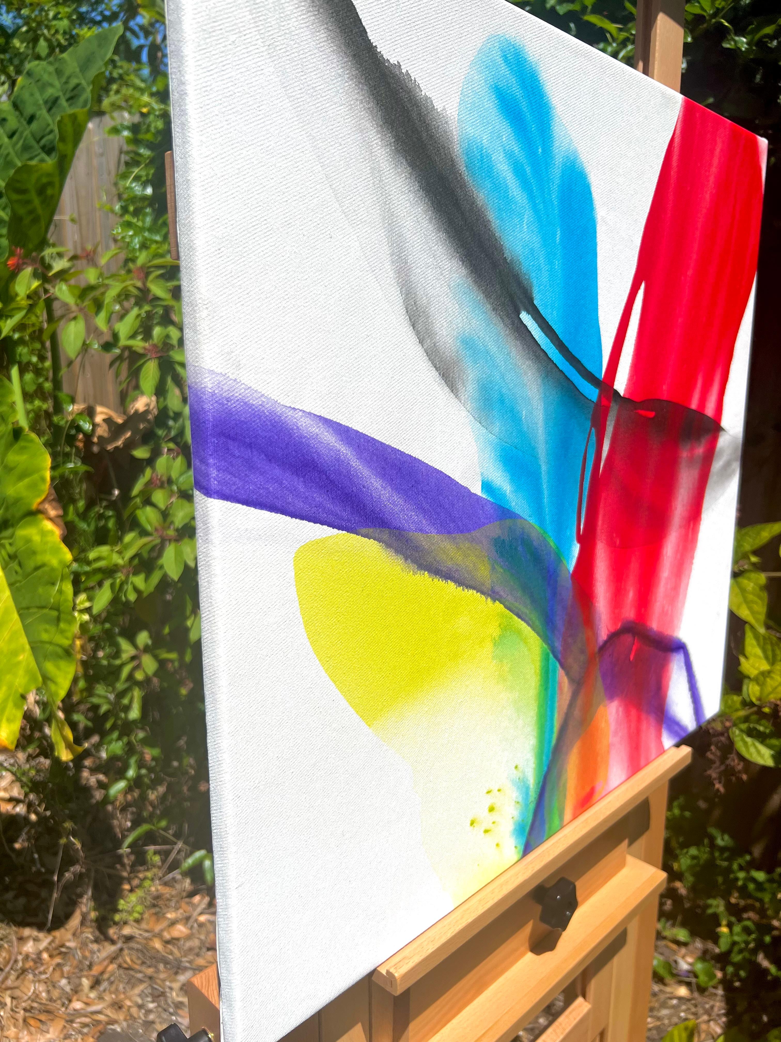 Ritmo, Pittura astratta - Painting di Eric Wilson