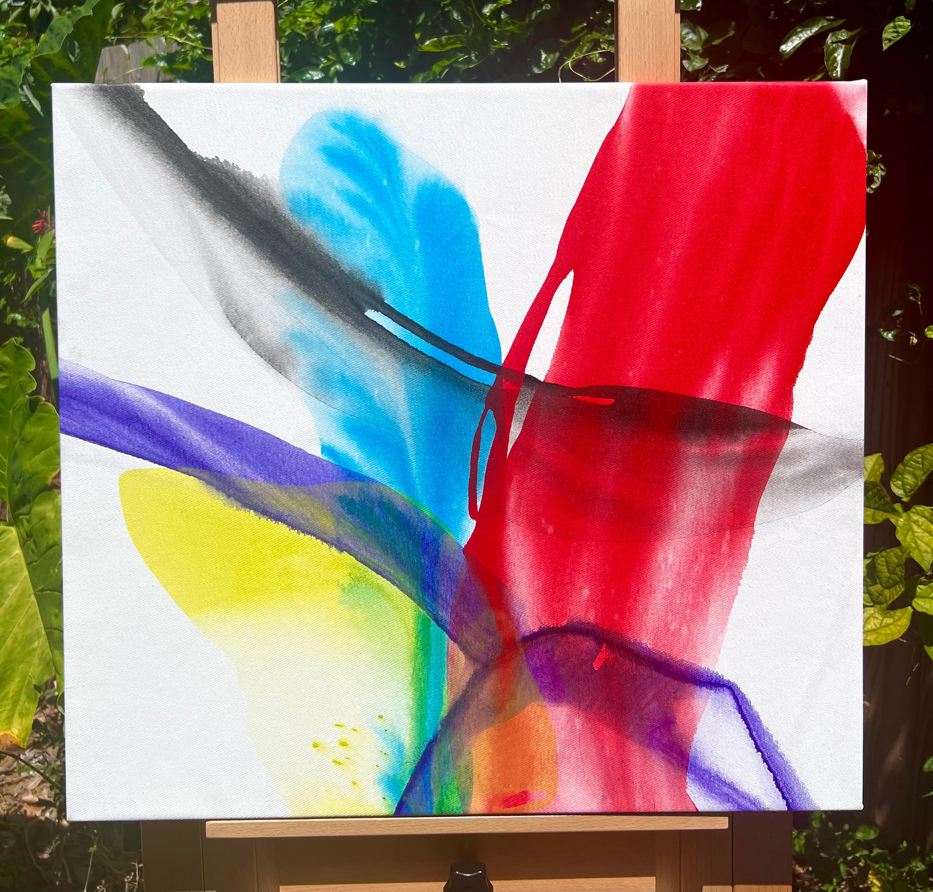 Ritmo, Pittura astratta - Painting Astratto di Eric Wilson