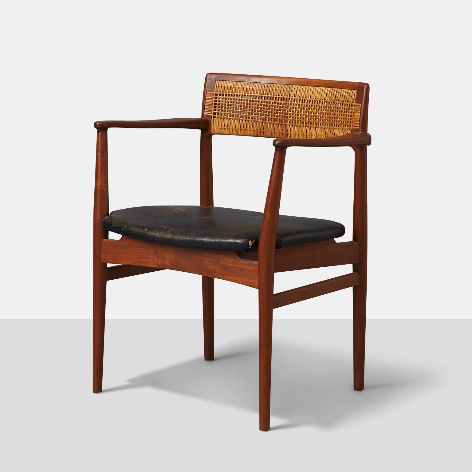 Scandinavian Modern Eric Worts Armchairs For Sale