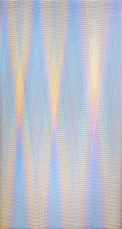 Spectral-Leuchte aus grauem Ständer
