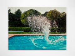 SUMMER WORMHOLE - Contemporary Mixed Media / Photorealism / Landscape