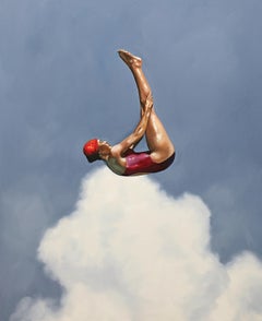 ROTATION - Contemporary Realism / Figurative / Female Diver