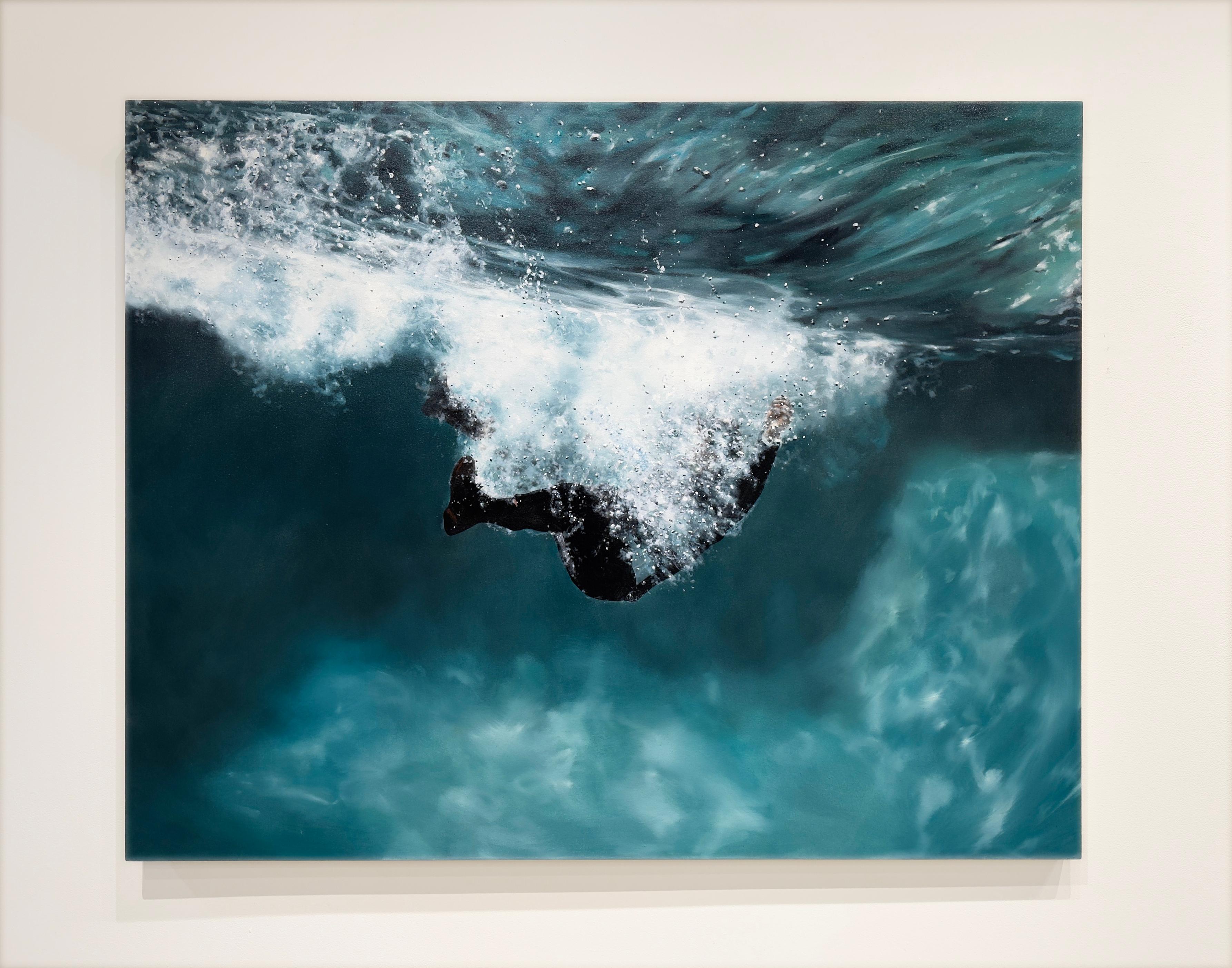 SURRENDERING - Figurativo / Paesaggio acquatico / Realismo - Painting di Eric Zener