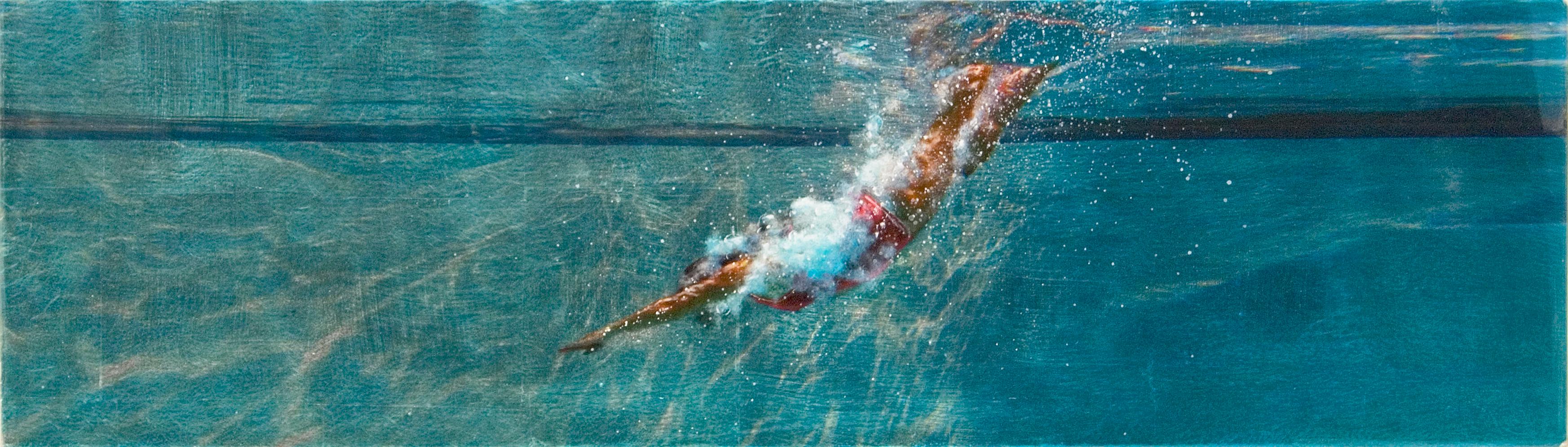 Trap-Tür / Swimming / Dive / Pool / Sommer / Fotografie
