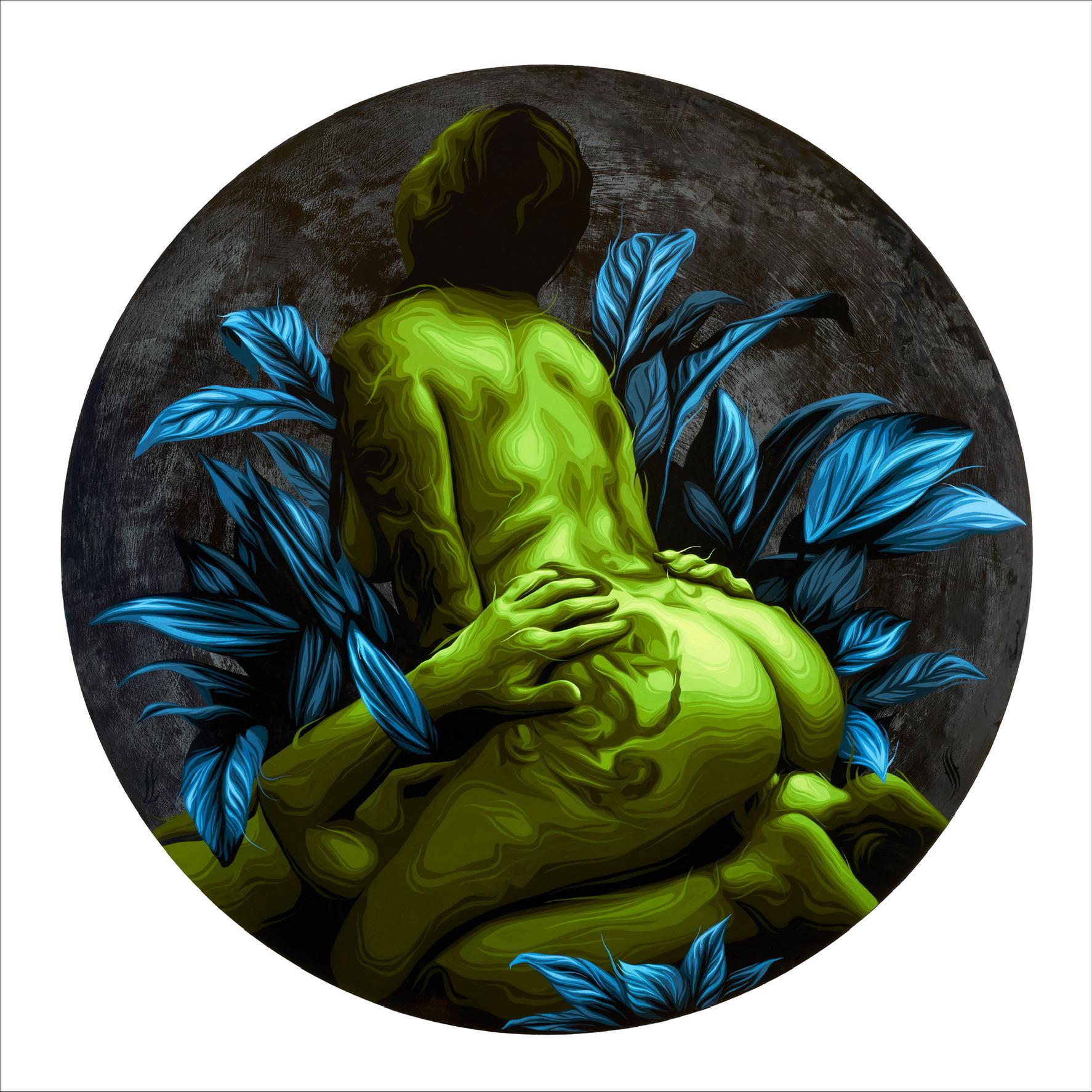 Eden - Painting by Eric ZOUEH Skotnes