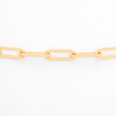 Erica Kleiman Gold Filled Paper Clip Chain Necklace