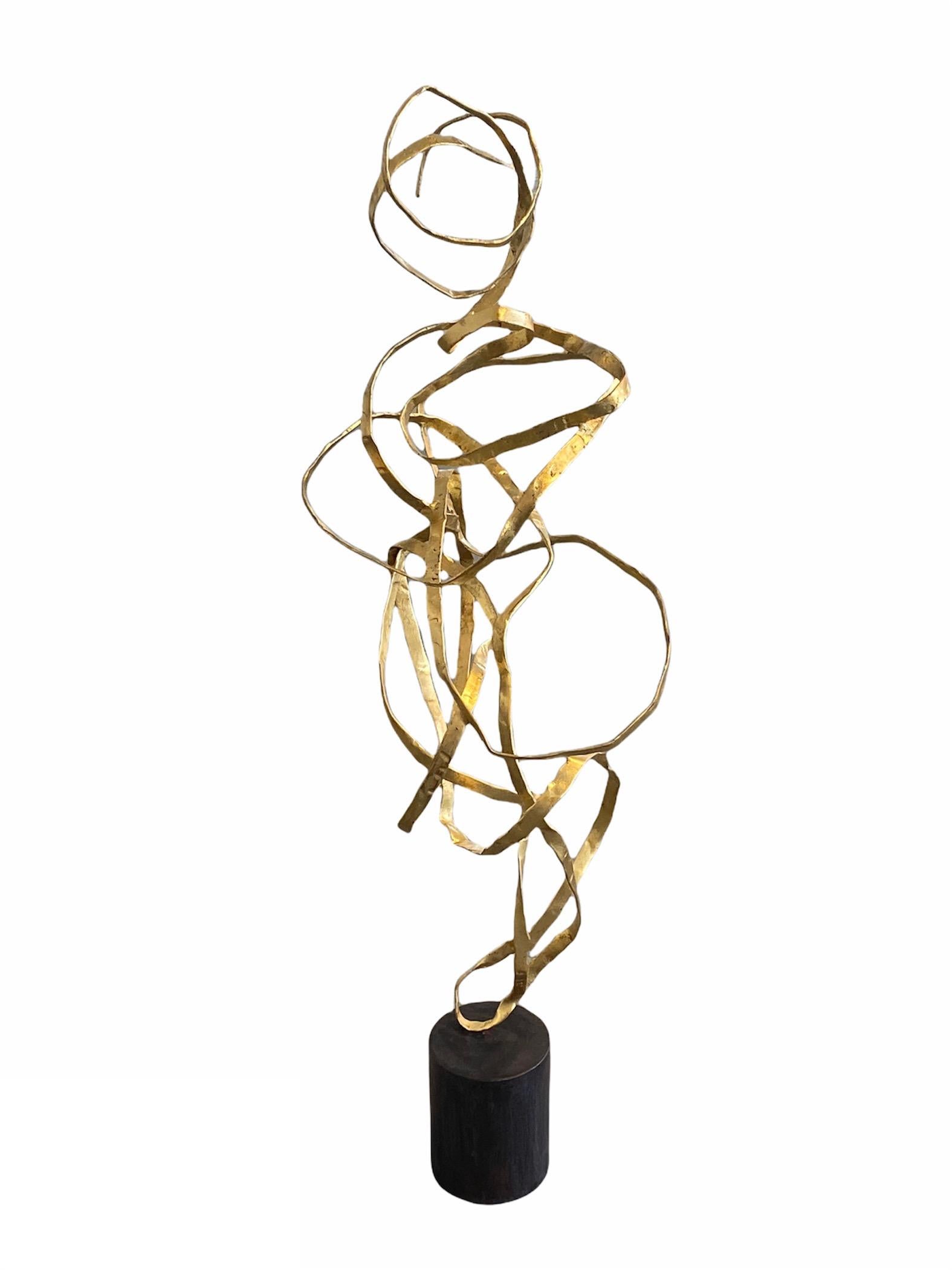 Continuous Lines - Sculpture by Erica Larkin Gaudet