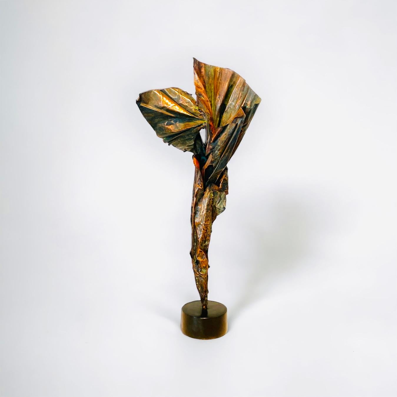 Erica Larkin Gaudet Figurative Sculpture - Unfolding