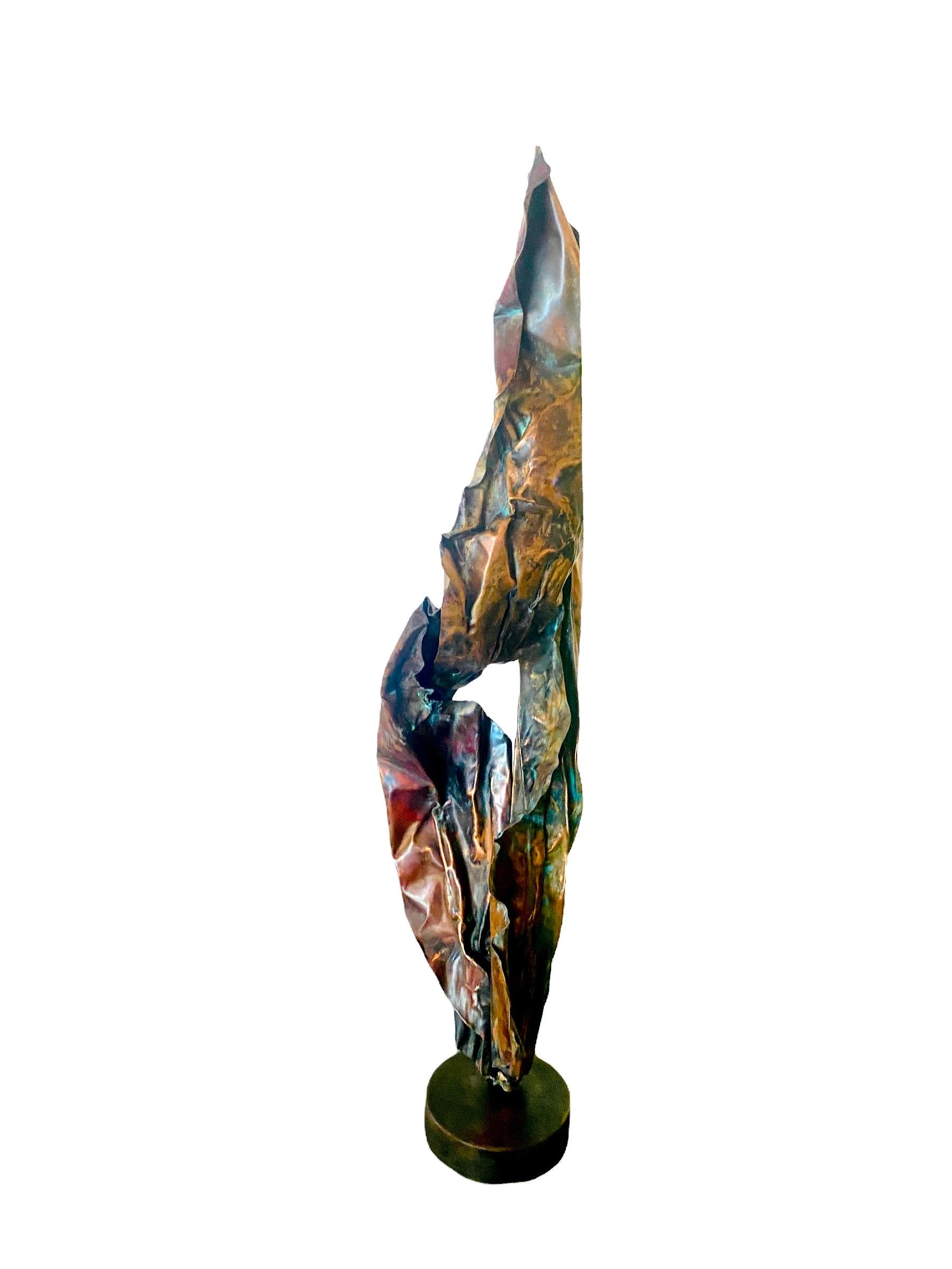 Erica Larkin Gaudet Figurative Sculpture - Unfurled III