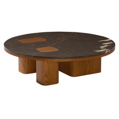 Erice R Carpanese Home Italia Round Coffee Table Modern 21st Century