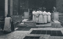 Basilica, Venezia, Chiesa, Bianco e nero, Italia anni '50, 12, 8 x 17, 8cm