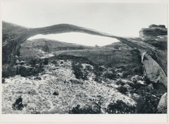 Arches Nationalpark, noir et blanc, États-Unis, années 1960, 17,1 x 23,5 cm