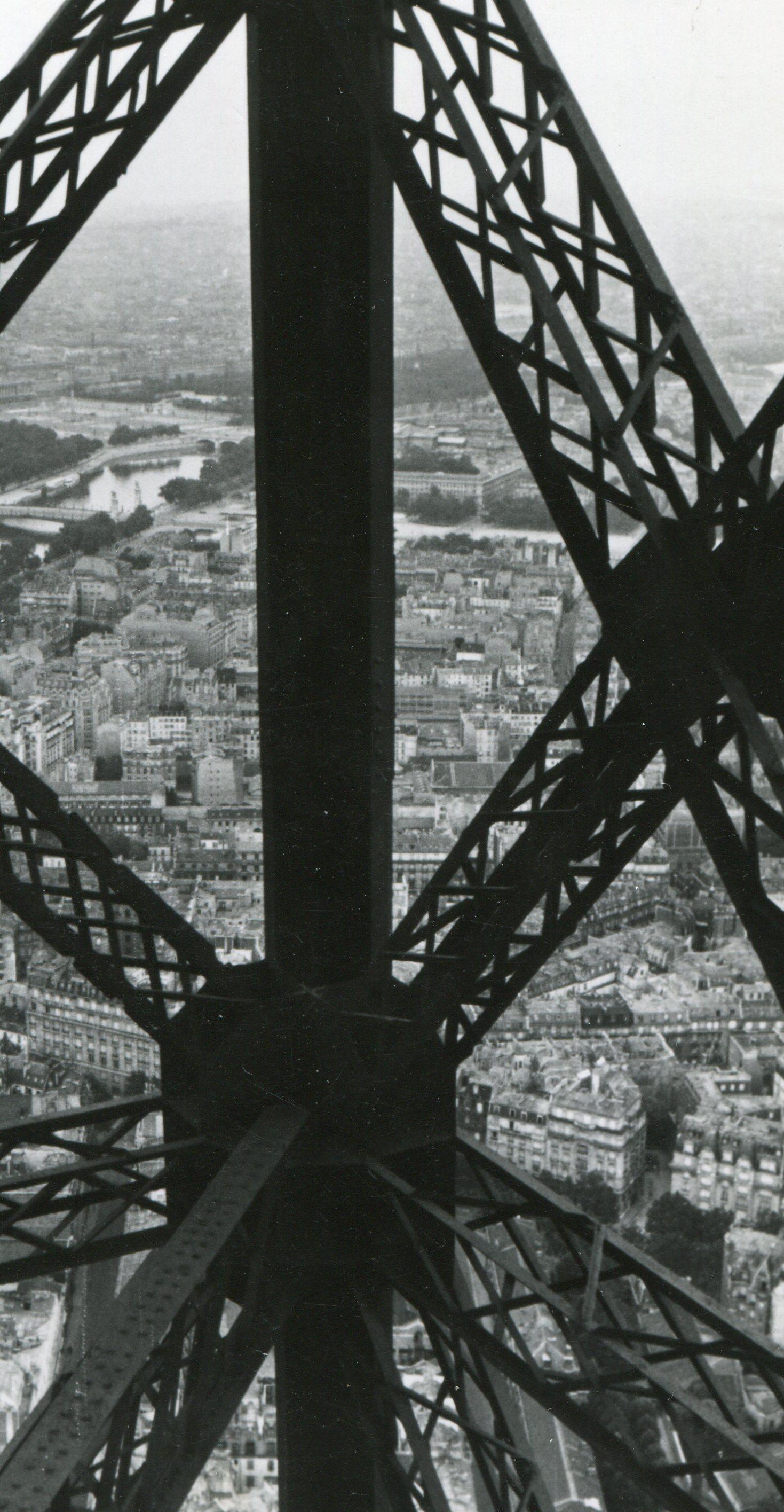 Eifeltower, Paris, 1955 - Photograph by Erich Andres