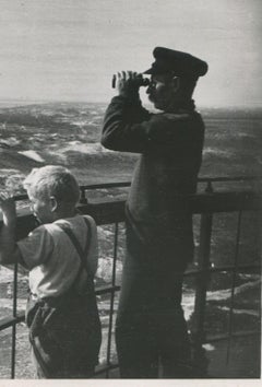 Erich Andres, Vintage, Amrum, Germania, 1938, 17, 5 x 12, 4 cm