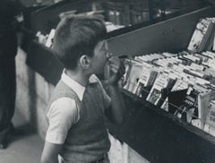 Little Boy; Street Photography; Black and White; Paris, 1950s, 17, 7 x 12, 4 cm