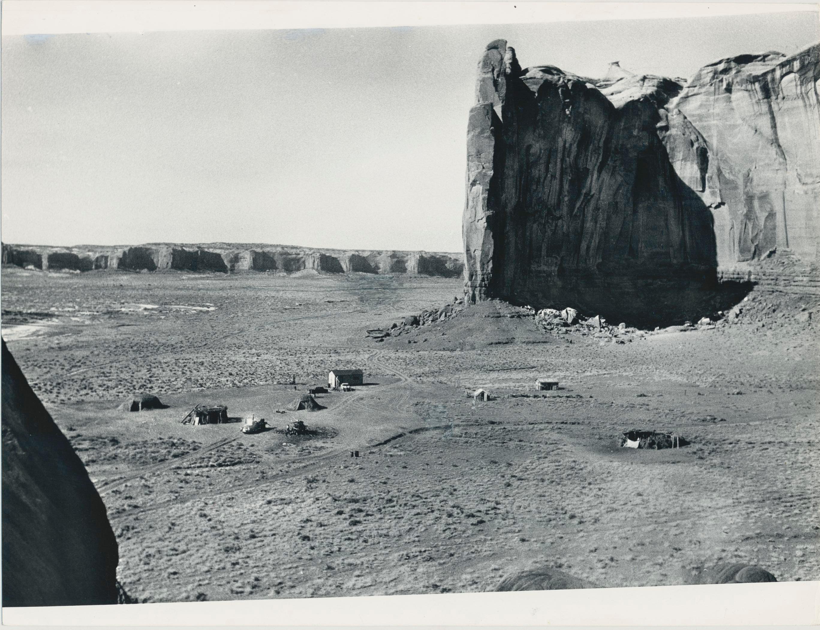Erich Andres Black and White Photograph - Monument Valley, Utah/Arizona, Black and White, USA 1960s, 17, 1 x 23, 1 cm