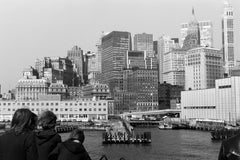 Puerto y horizonte de Nueva York, años 60