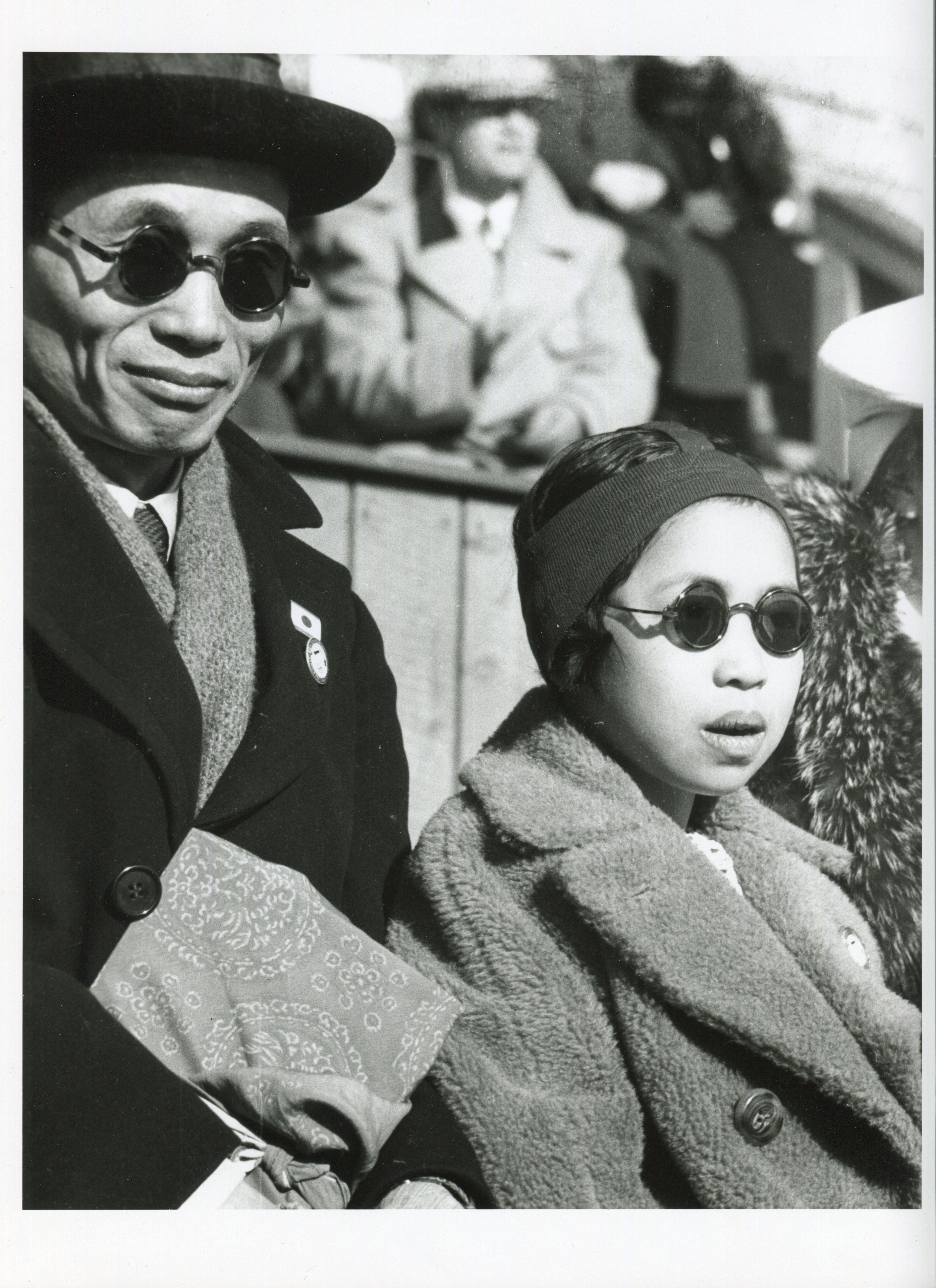 Erich Andres Black and White Photograph - Olympic Games 1936 Berlin - Guests from Japan