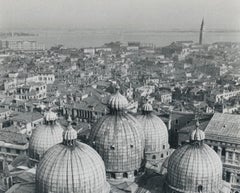 Venice, Venedig, San Marco, Black and White, Italy 1950s, 17, 7 x 12, 3 cm