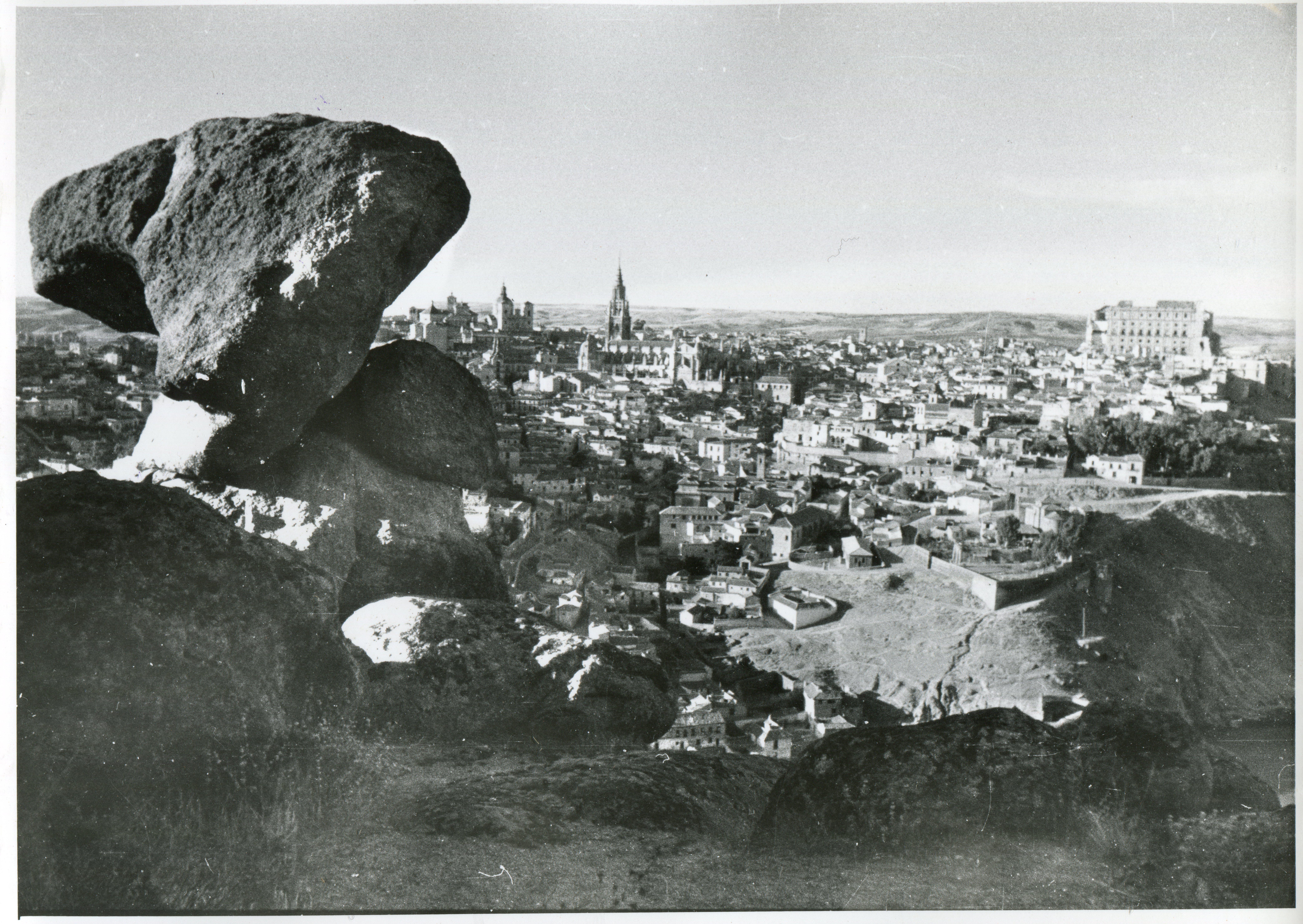 Toledo, Spain, 1936, Alcazar in ruins, Civil War - Portfolio of 5 Prints For Sale 1