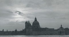 Venice - Gondola on Water with Skyline, Italy, 1950s, 17, 2 x 22, 8 cm