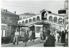Venice - Rialtobrücke 1954