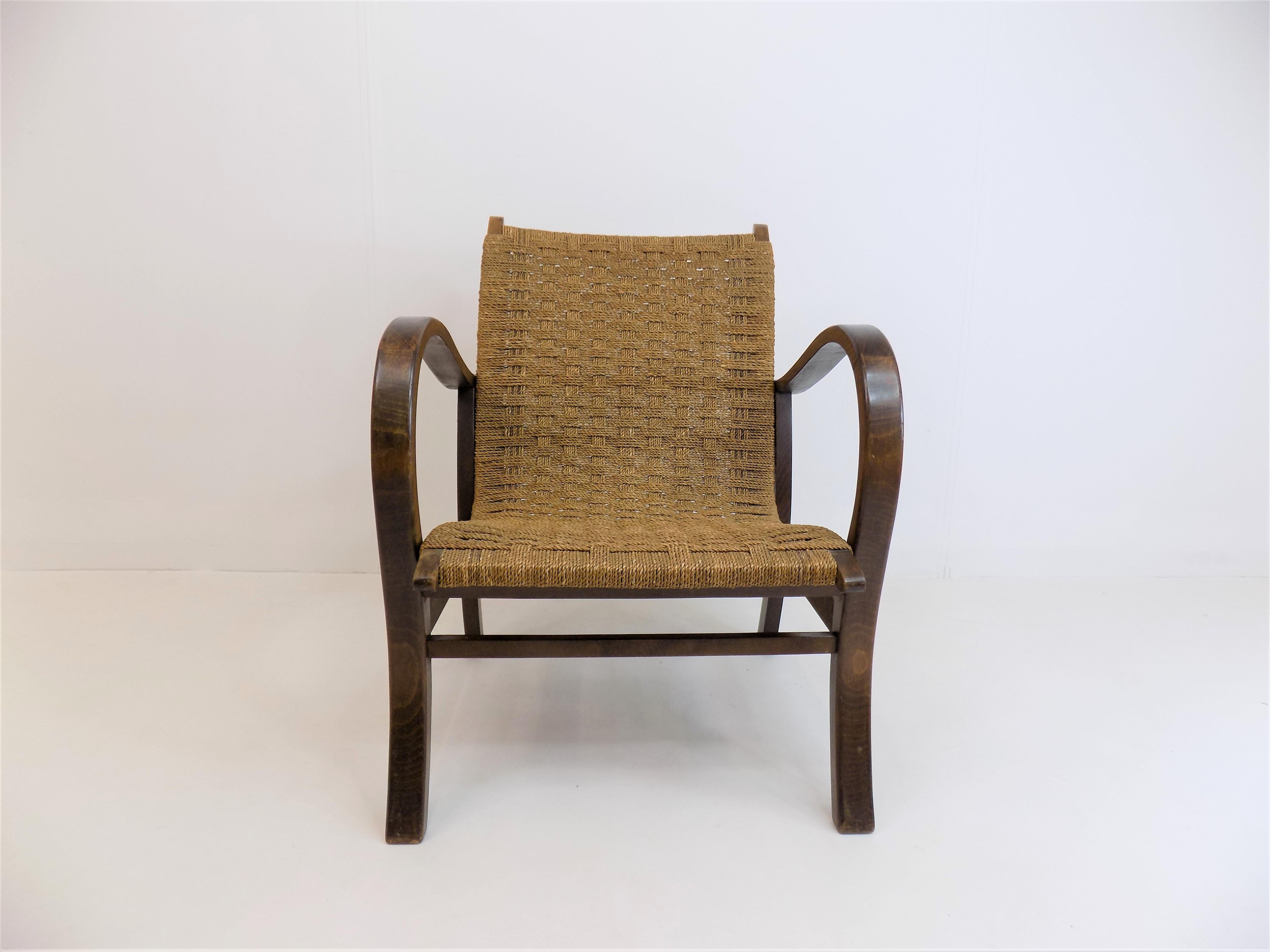 German Erich Dieckmann Bauhaus Chair