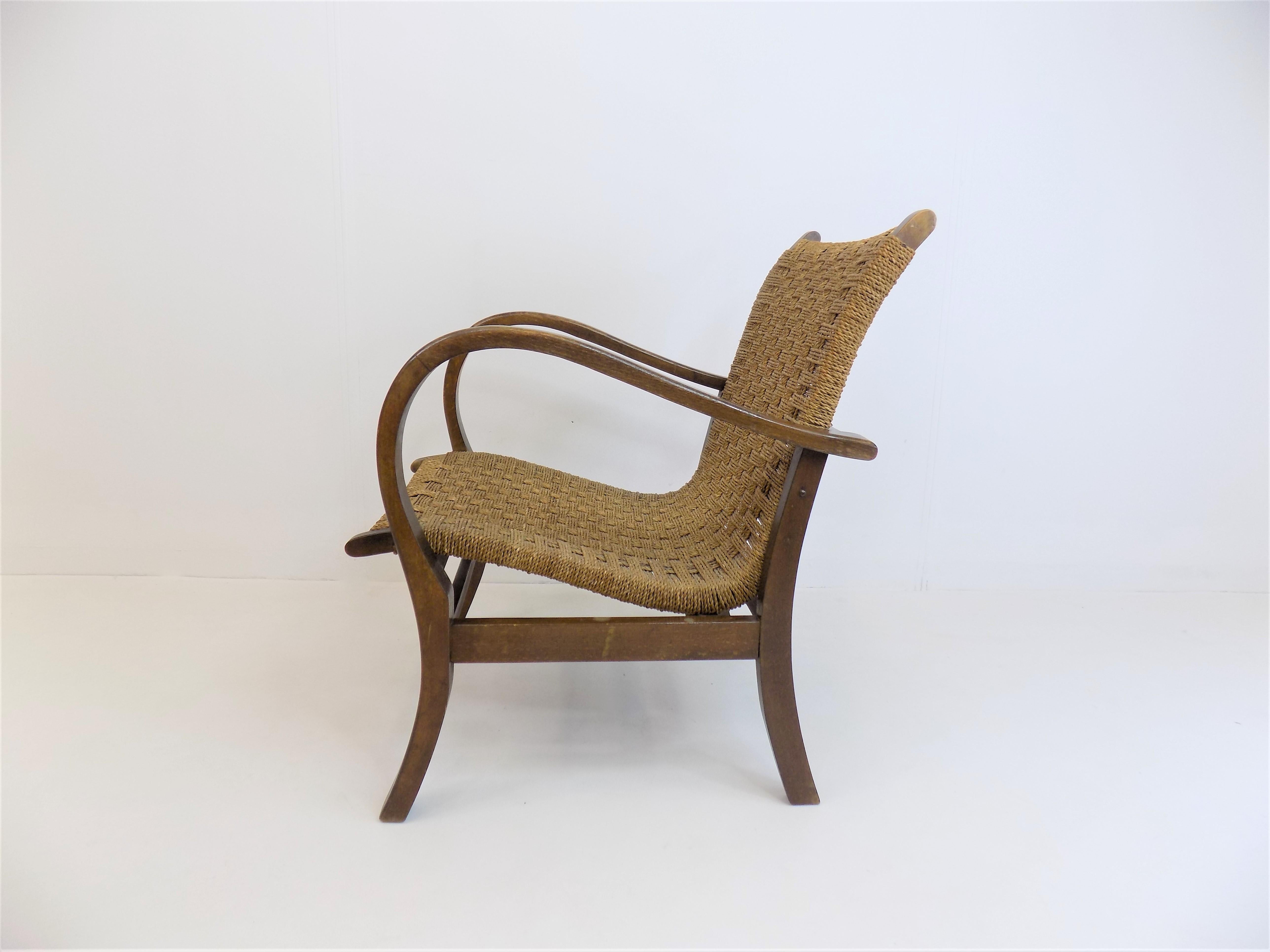 Mid-20th Century Erich Dieckmann Bauhaus Chair