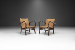Erich Dieckmann Chairs with Steam Bent Beech Wood Frames, Germany, 1930s