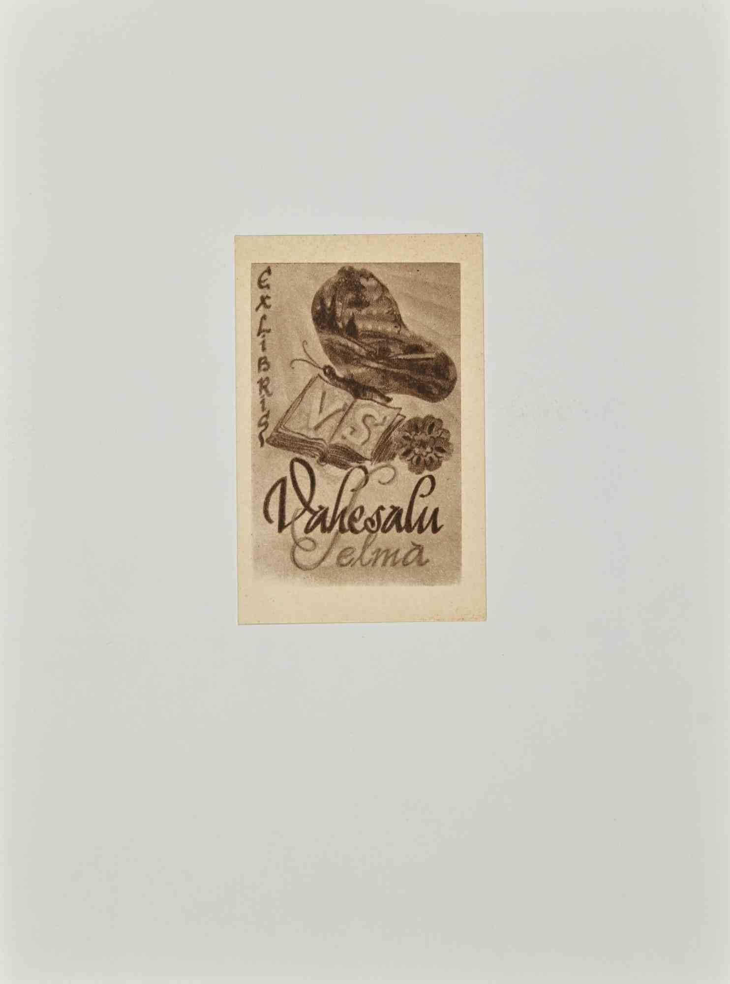 Ex Libris - Vakesalu Selma ist ein modernes Kunstwerk von Erich Lindemann aus dem Jahr 1957.

Ex Libris. S/W-Holzschnitt auf Elfenbeinpapier. Handsigniert und datiert auf der Rückseite.

Das Werk ist auf Karton geklebt.

Abmessungen insgesamt: 20x