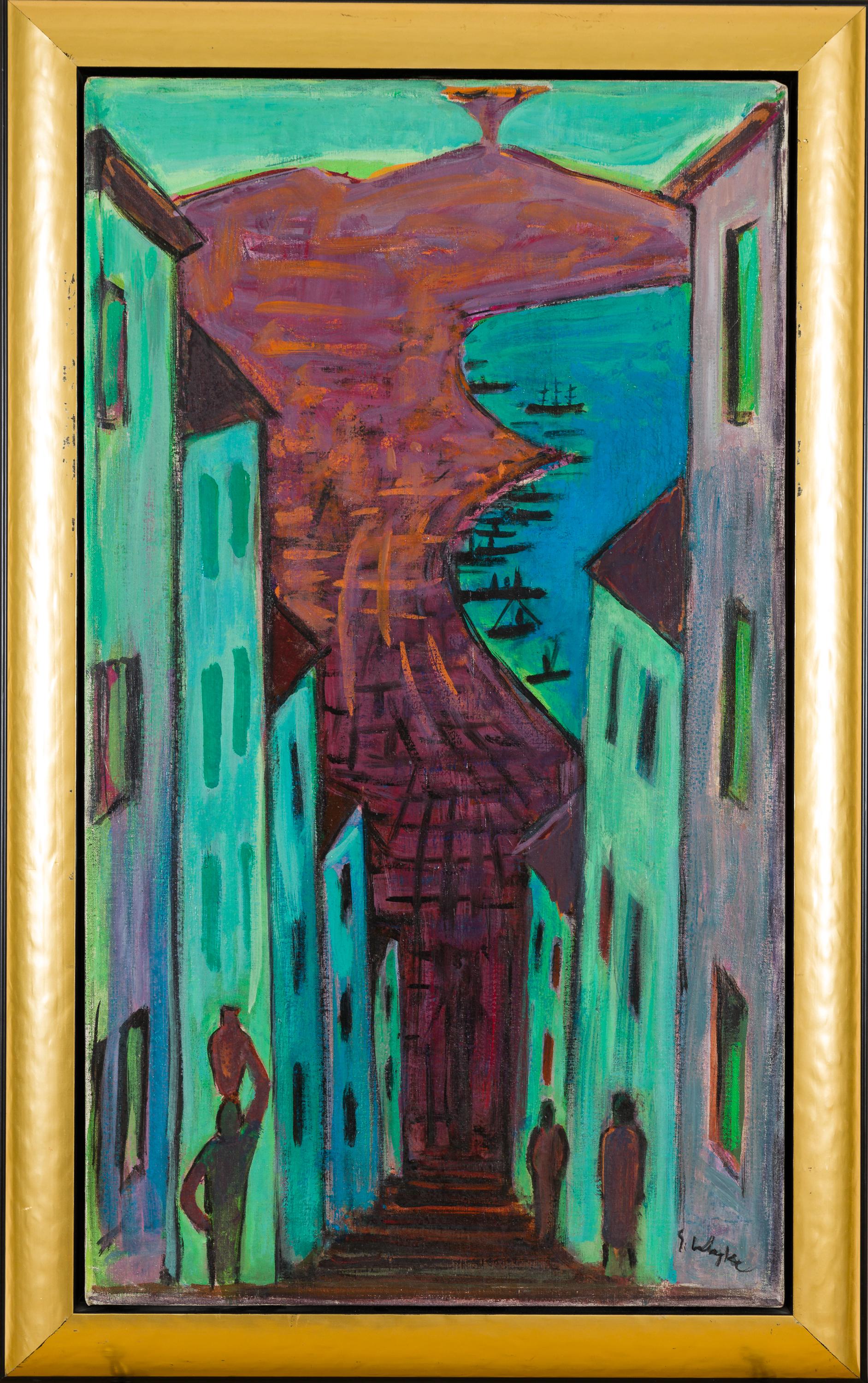 Taormina - Painting de Erich Waske
