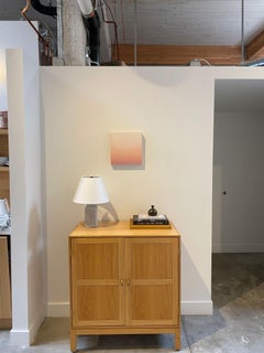 Blush: Pittura astratta, Olio su legno, 2010, Nuovo, 12x12