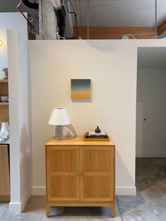 Bagliore: Pittura astratta, Olio su legno, 2010, Nuovo, 12x12