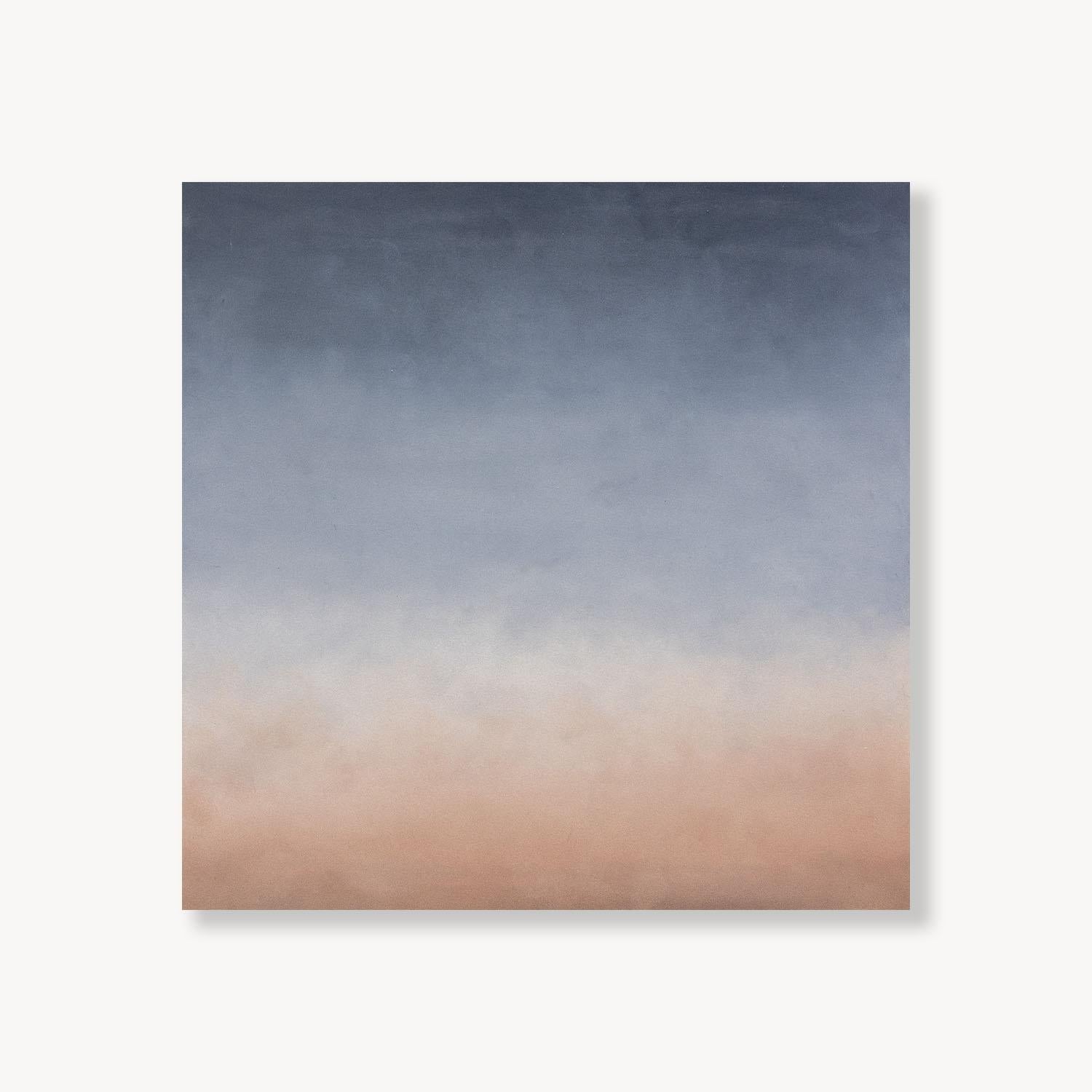 Ericka Wolf Abstract Painting – Turbulenz: Abstrakte Malerei, Öl auf Holz, 2010er Jahre, Neu, 12x12