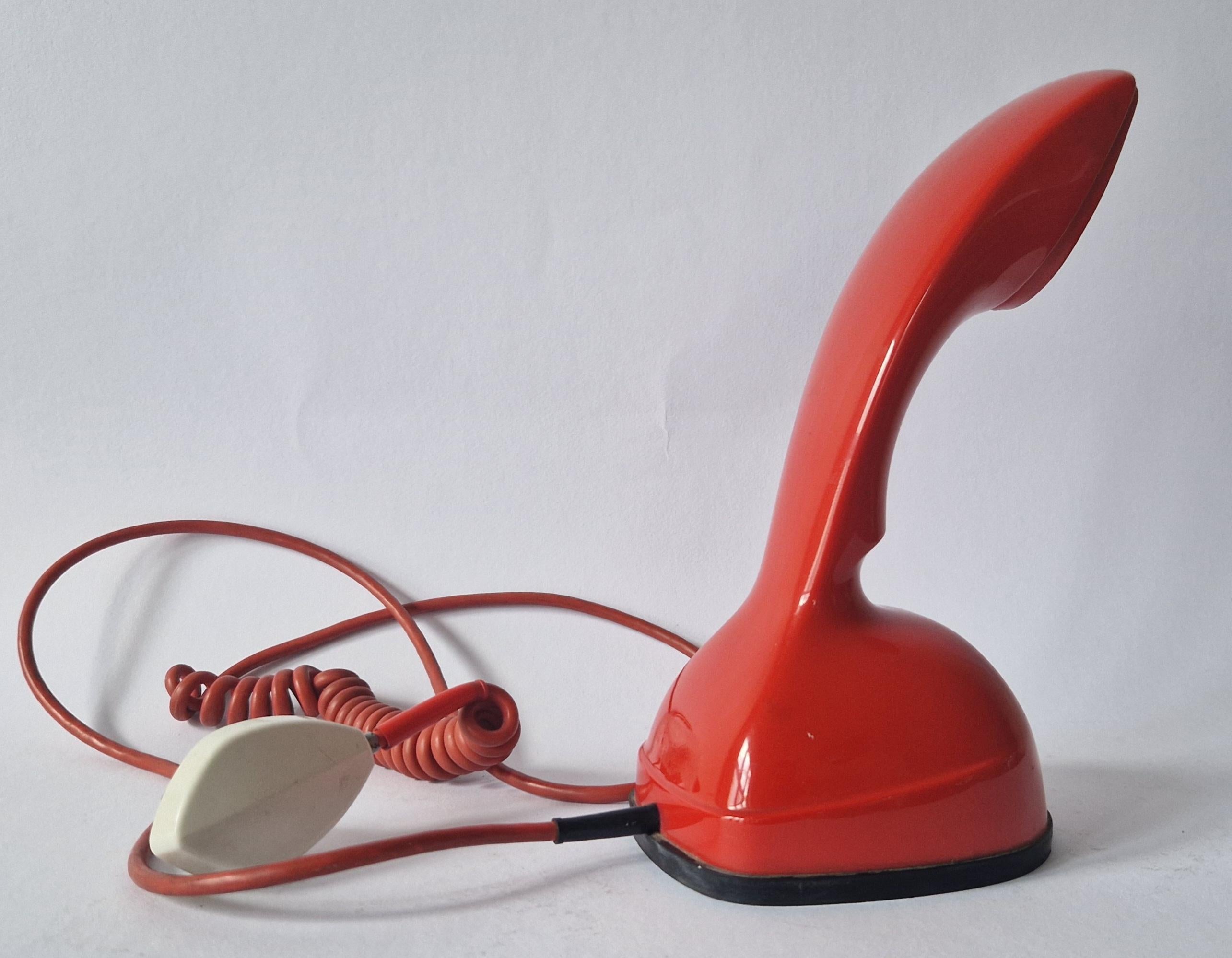 Swedish Ericofon Midcentury Plastic Cobra Telephone, L.M Ericsson, Sweden 1960s For Sale