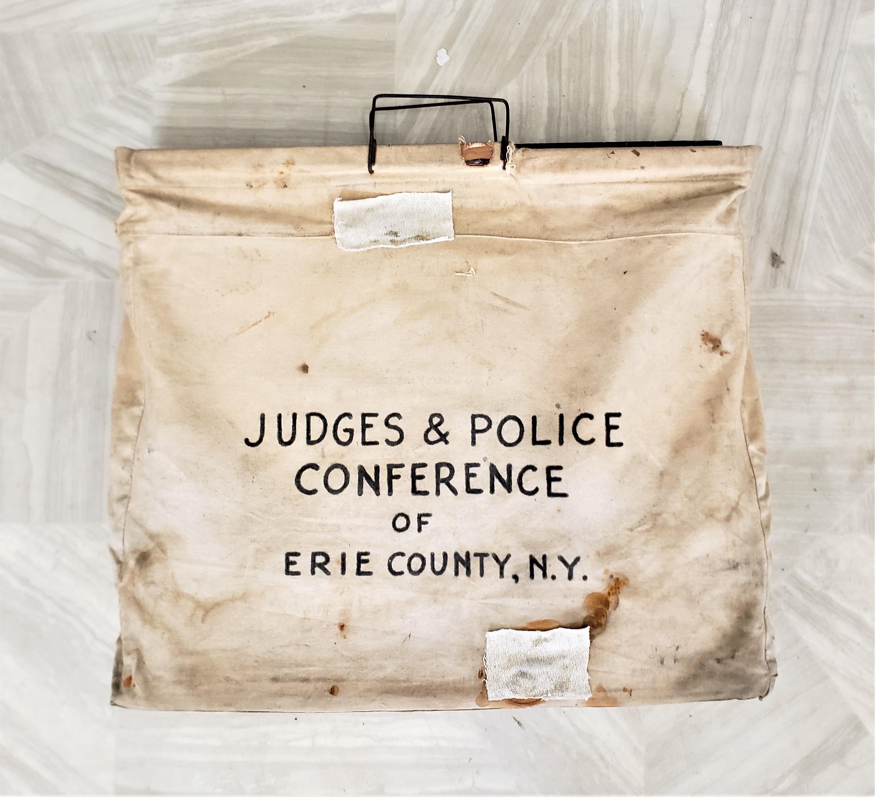 Erie County New York Judges & Police Conference Portable Lecturn or Podium & Bag For Sale 5