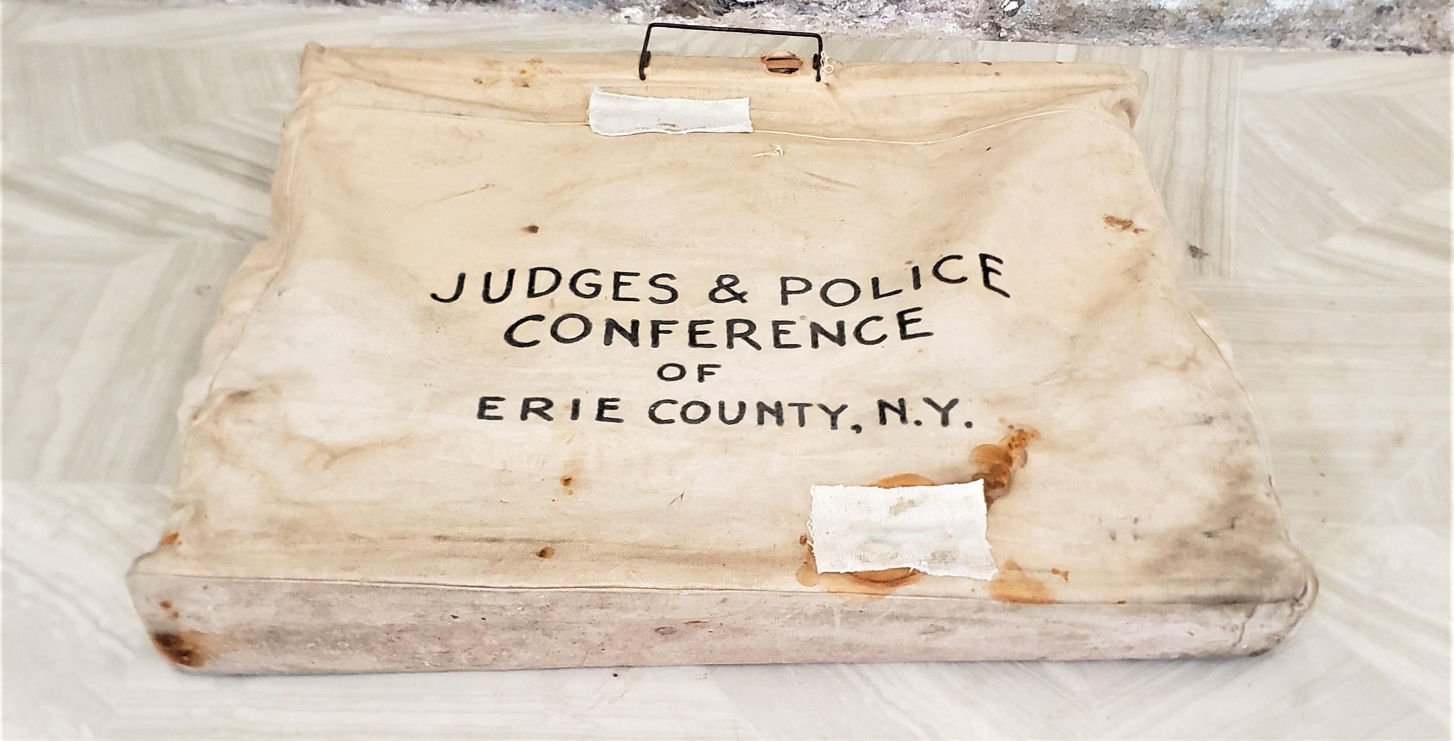 Erie County New York Judges & Police Conference Portable Lecturn or Podium & Bag For Sale 6