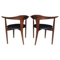 Erik Andersen and Palie Andersen Exquisitely Hand-Sculpted Armchairs