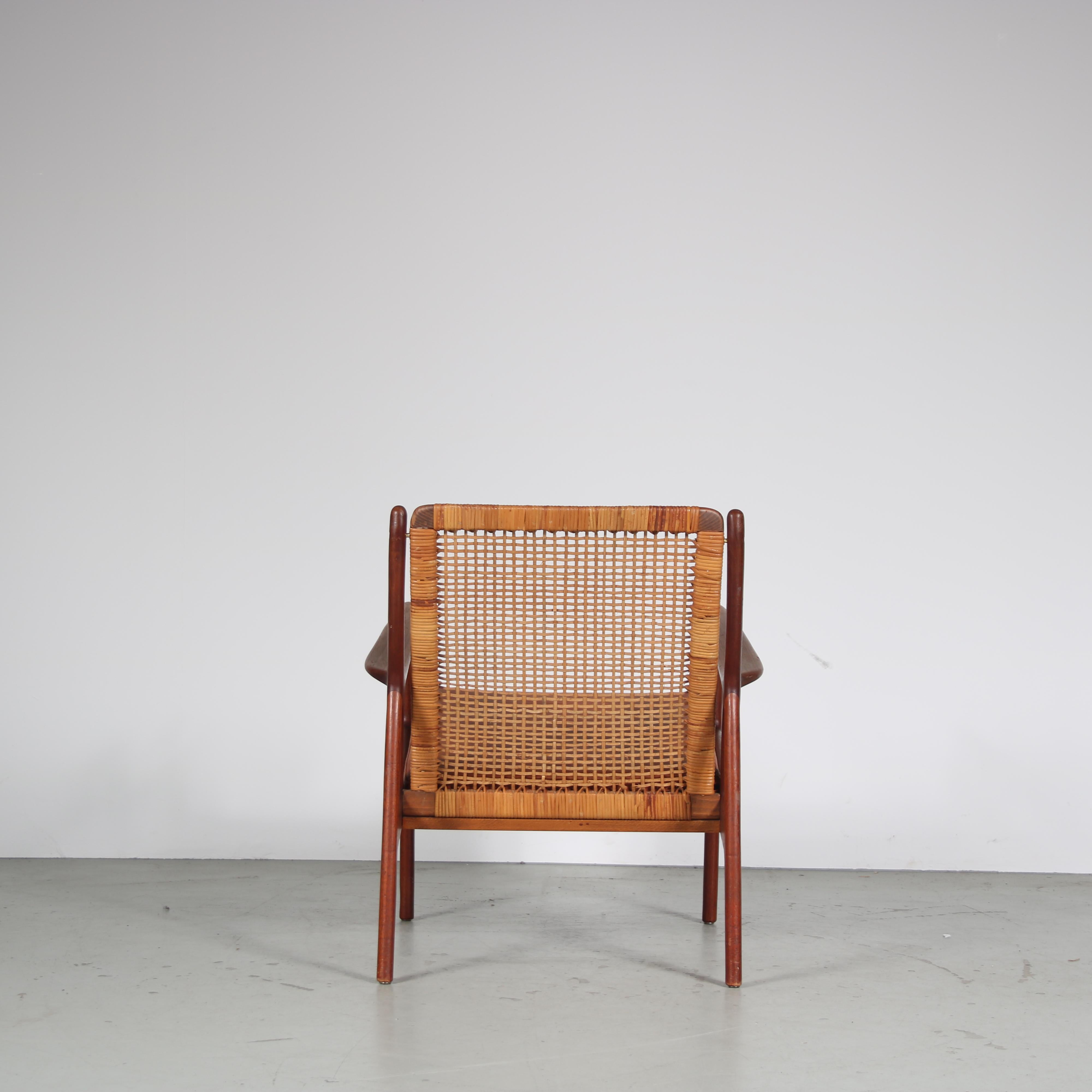 Erik Andsersen Lounge Chair for Palle Pedersen, Denmark 1950 1