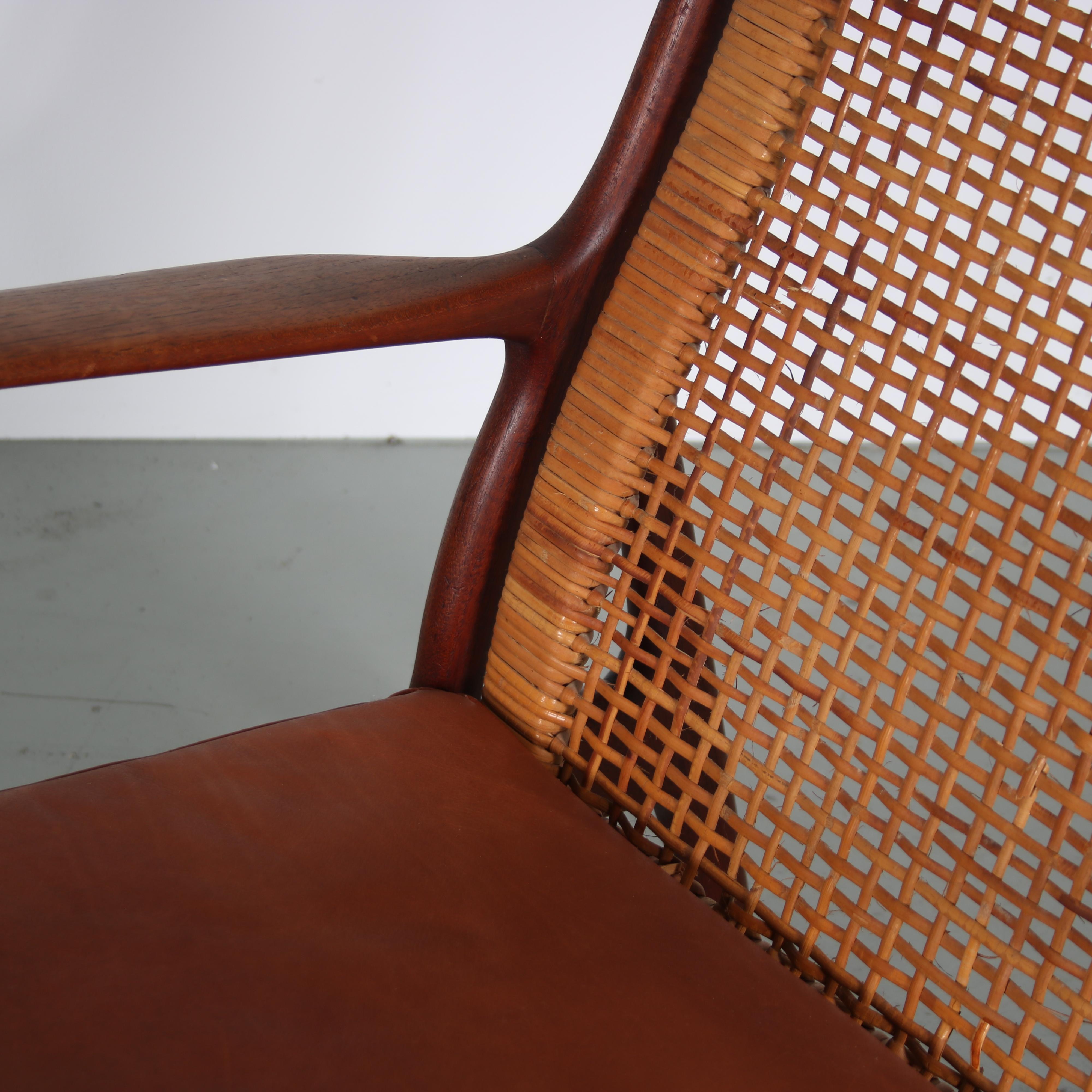 Erik Andsersen Lounge Chair for Palle Pedersen, Denmark 1950 3