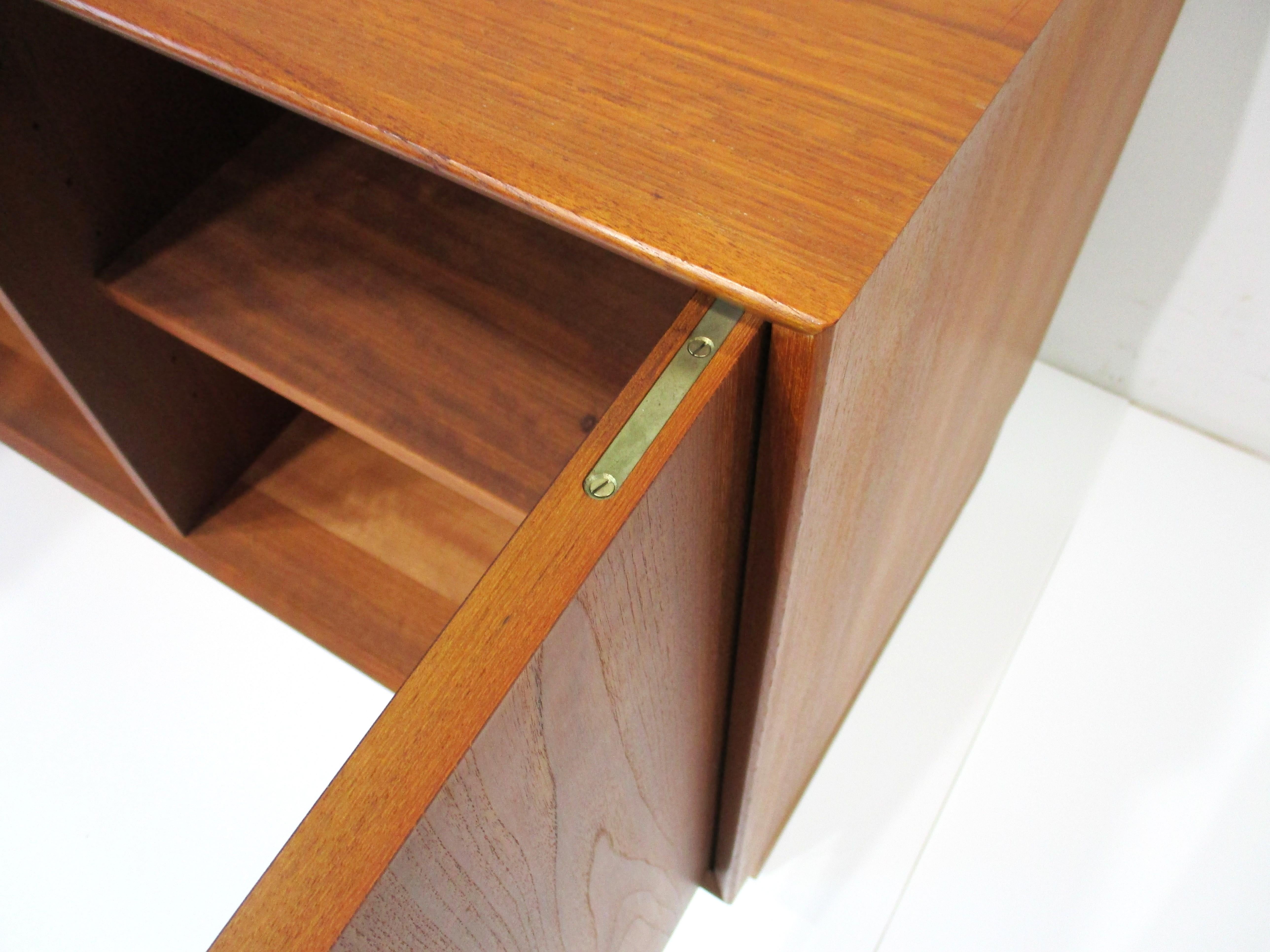 Erik Brouer 2pc. Teak Cabinet Chest for Brouer Mobelfabrik Denmark ( B ) 4