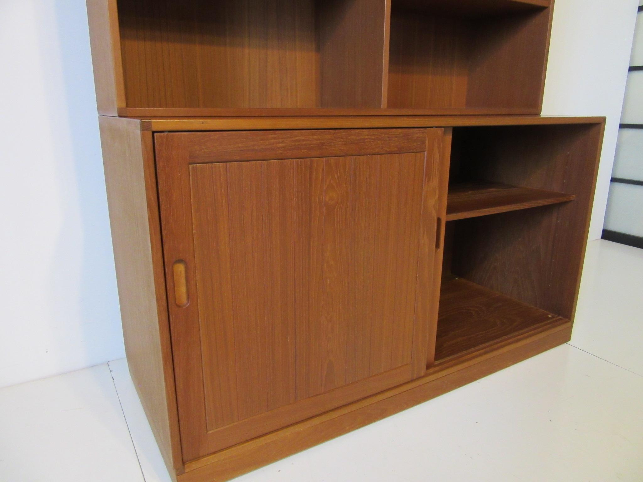 Erik Brouer Danish Teak Bookcase / Cabinet for Brouer Mobelfabrik 3