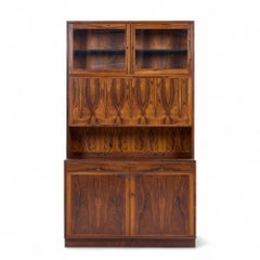 Erik Brouer per Brouer Furniture Credenza e conigliera in palissandro danese del Mid Century