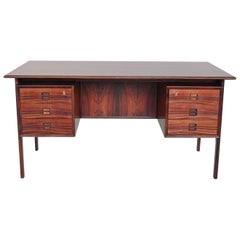 Erik Brouer Rosewood Desk Brouer Møbelfabrik, Denmark, 1960