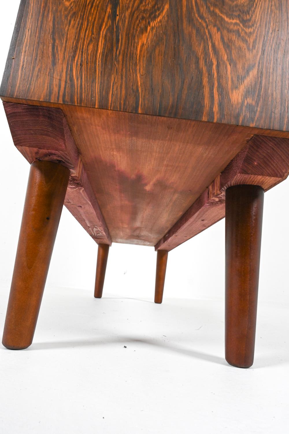 Erik Brouer Rosewood Display Cabinet, Denmark 1960s 9