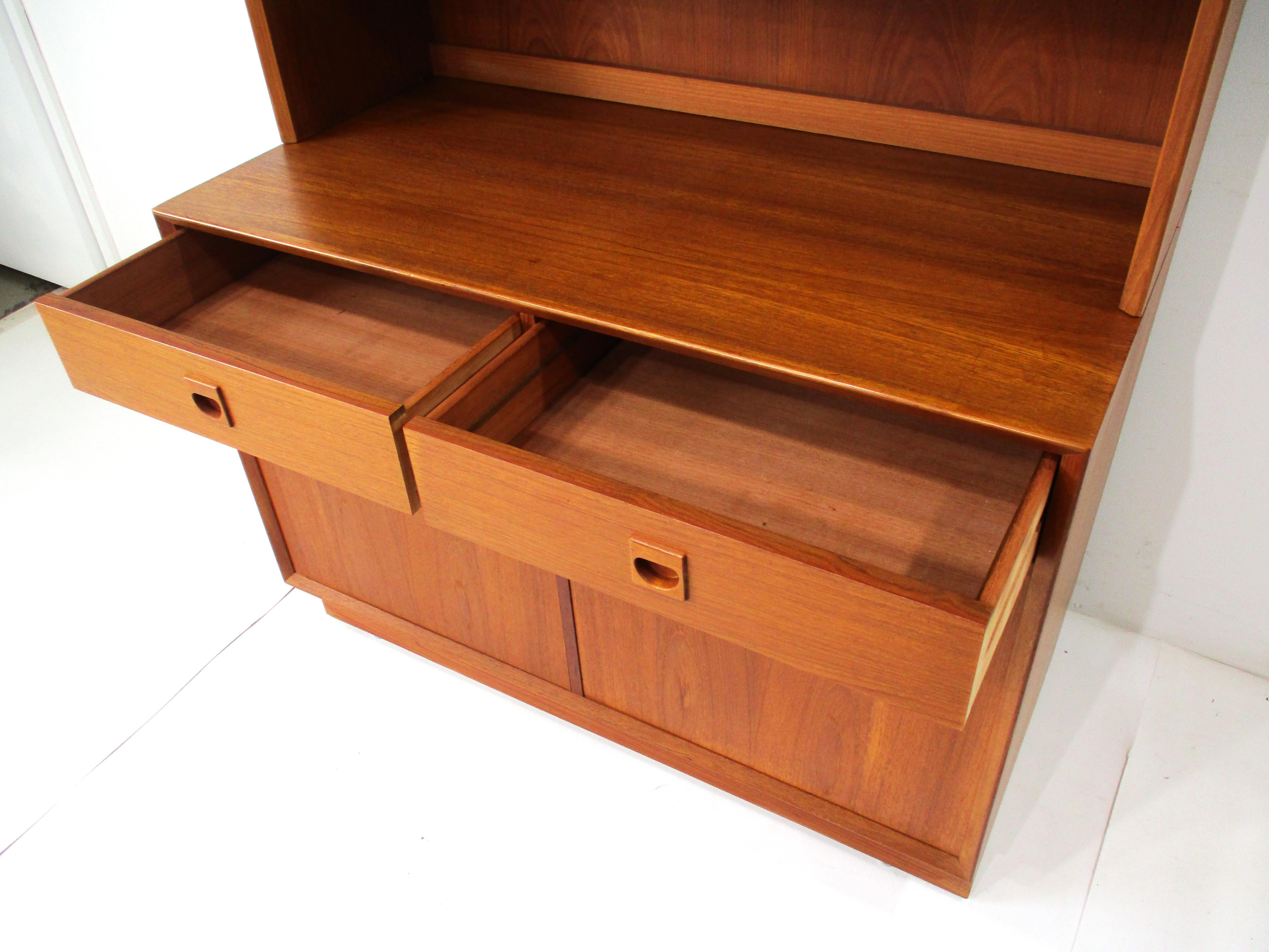 Erik Brouer Teak 2 pezzi. Cassettiera per Brouer Mobelfabrik Danimarca in vendita 4