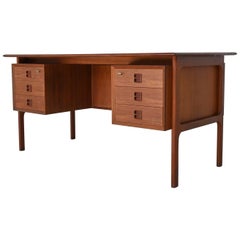 Erik Brouer Teak Desk Brouer Møbelfabrik, Denmark, 1960